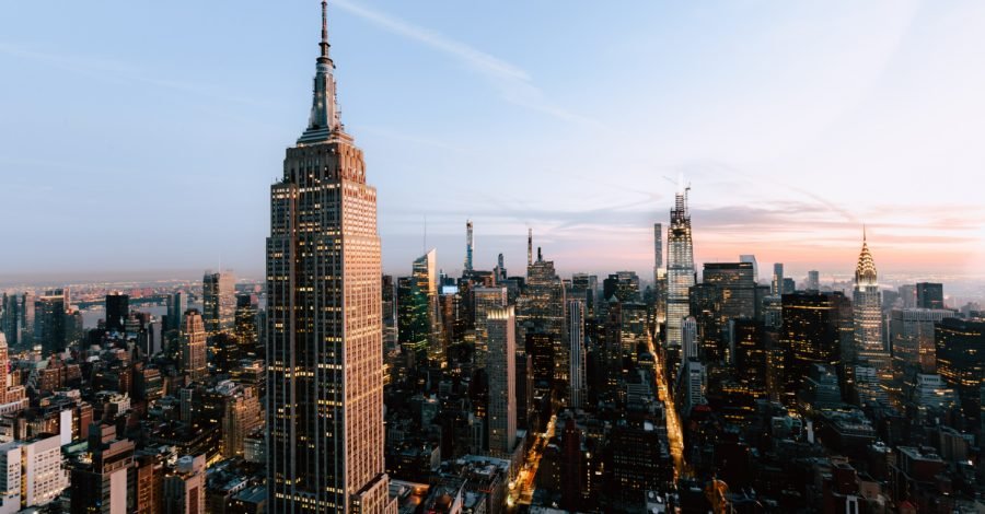 Imagem ilustrando o conteúdo sobre viagem para Nova York mostrando a paisagem da cidade.